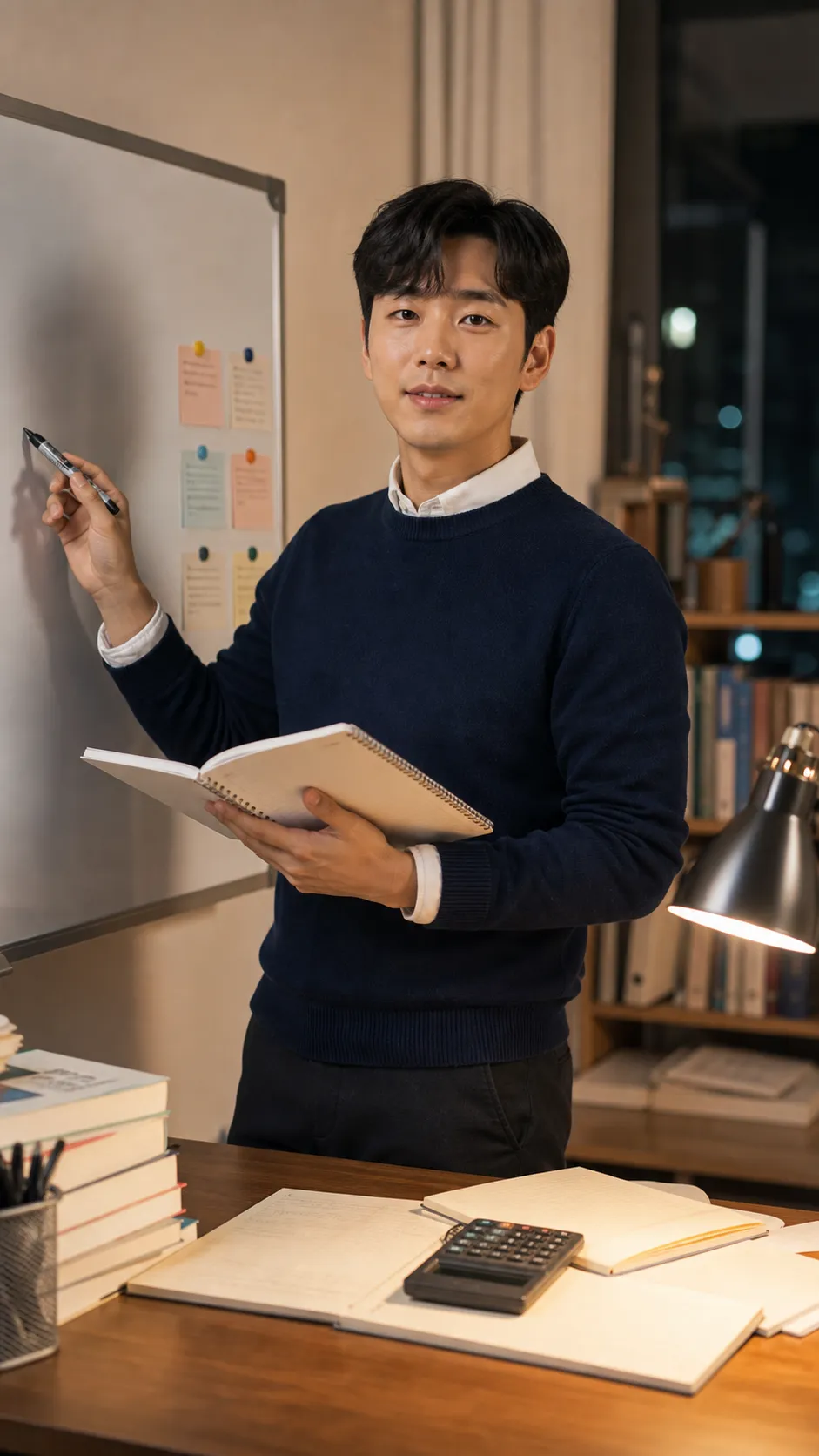 박민재 — 과외·입시 샘플 페이지