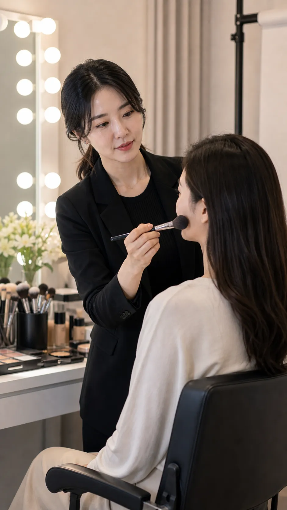 강나래 — 뷰티·메이크업 샘플 페이지